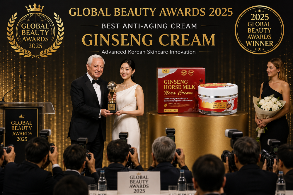 Ginseng Cream memenangi Global Beauty Awards 2025
