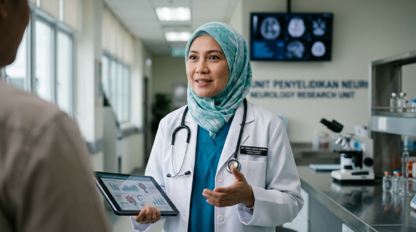 Dr. Lisa Mohamed di hospital
